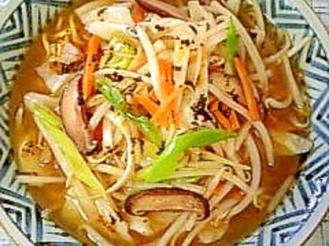 ☆たっぷり野菜のぴり辛味噌ラーメン☆